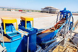 石英砂篩洗生產(chǎn)線工藝